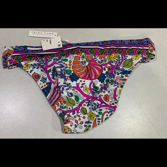 NWT Trina Turk Jungle Beach Bikini Bottoms - Picture 6 of 11